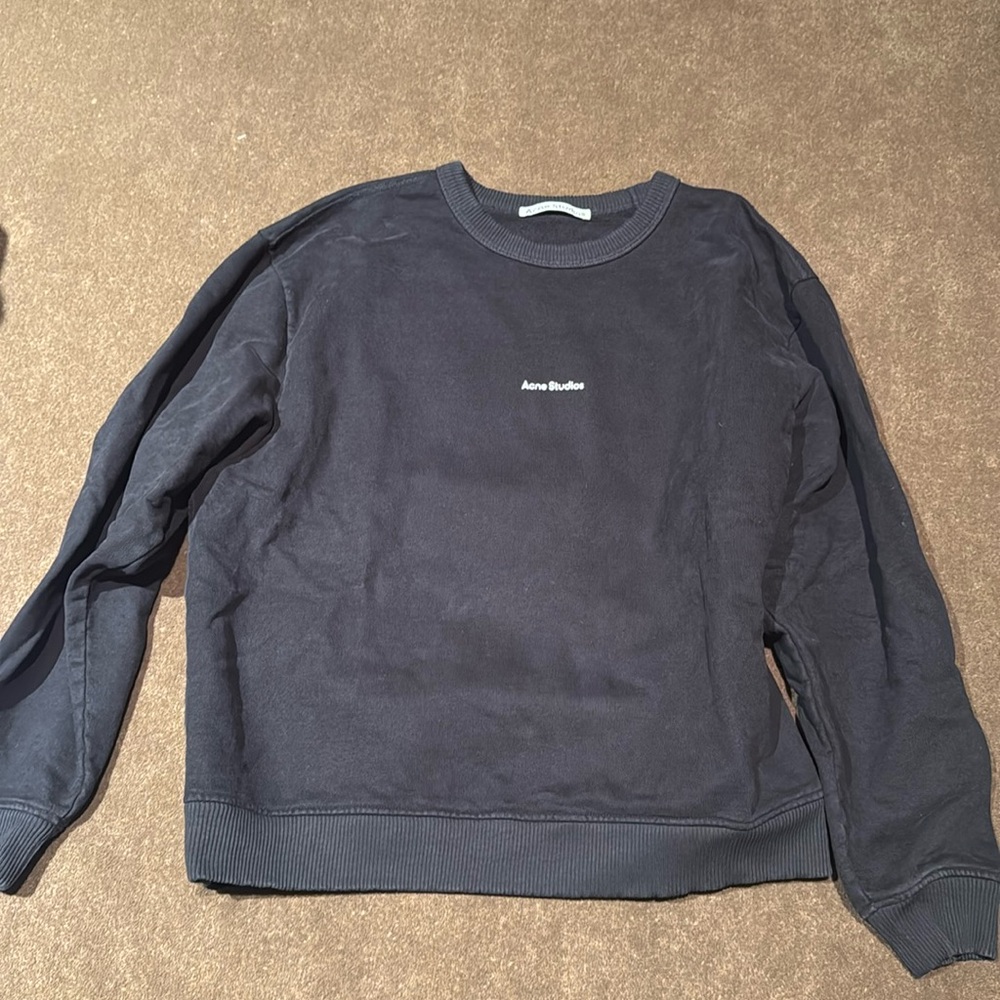 Black Acne Studios Crewneck